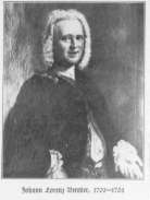 Johann Lorenz, 1703-1763